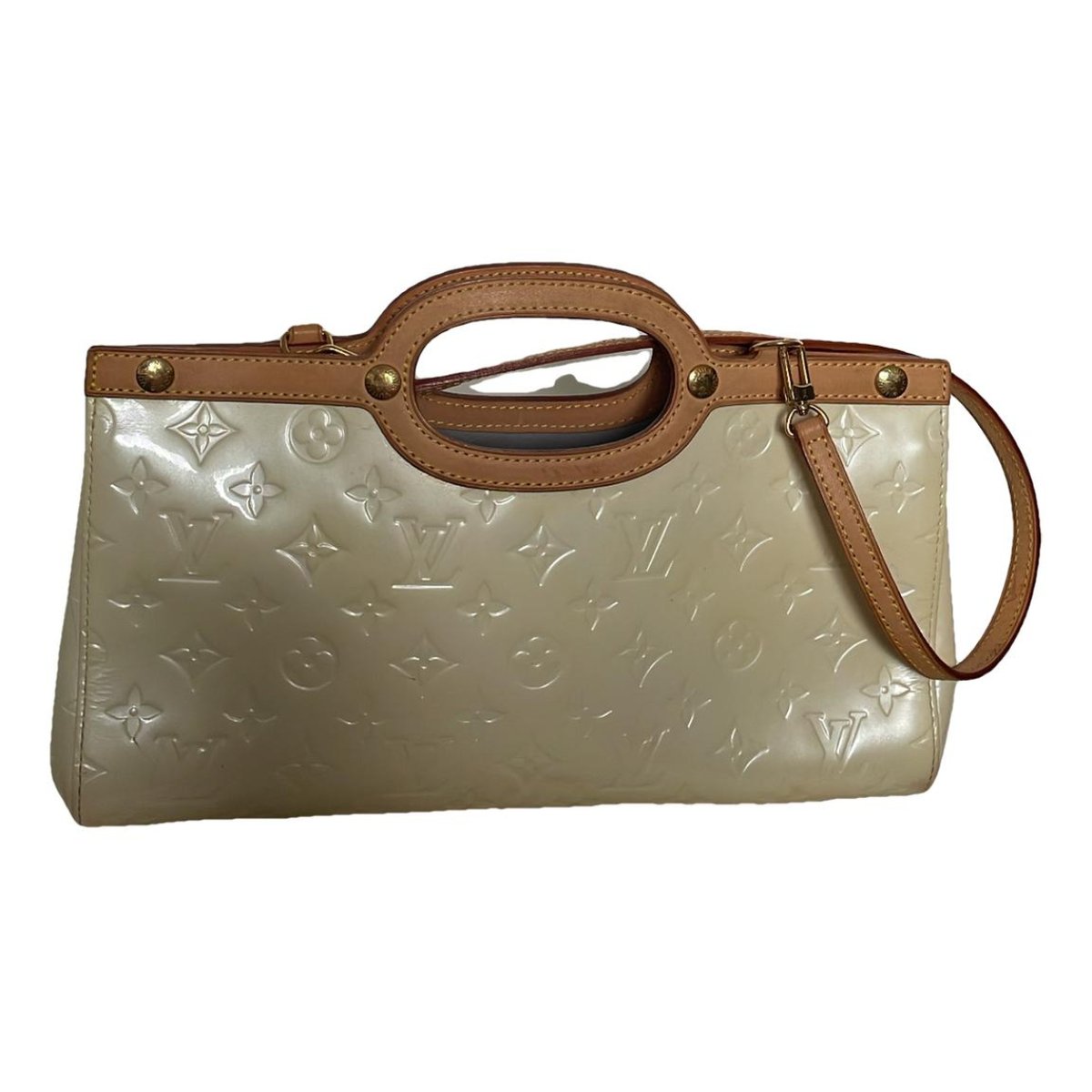 Roxbury patent leather handbag