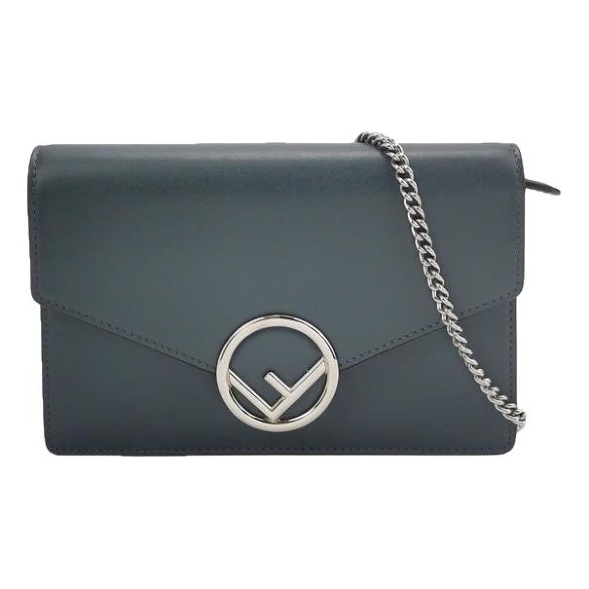 Kan I Logo leather handbag