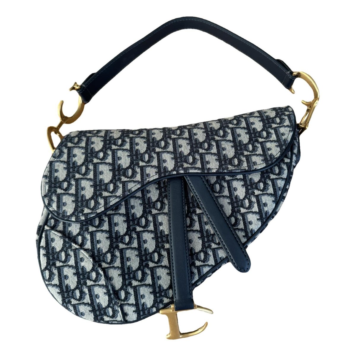 Saddle leather handbag