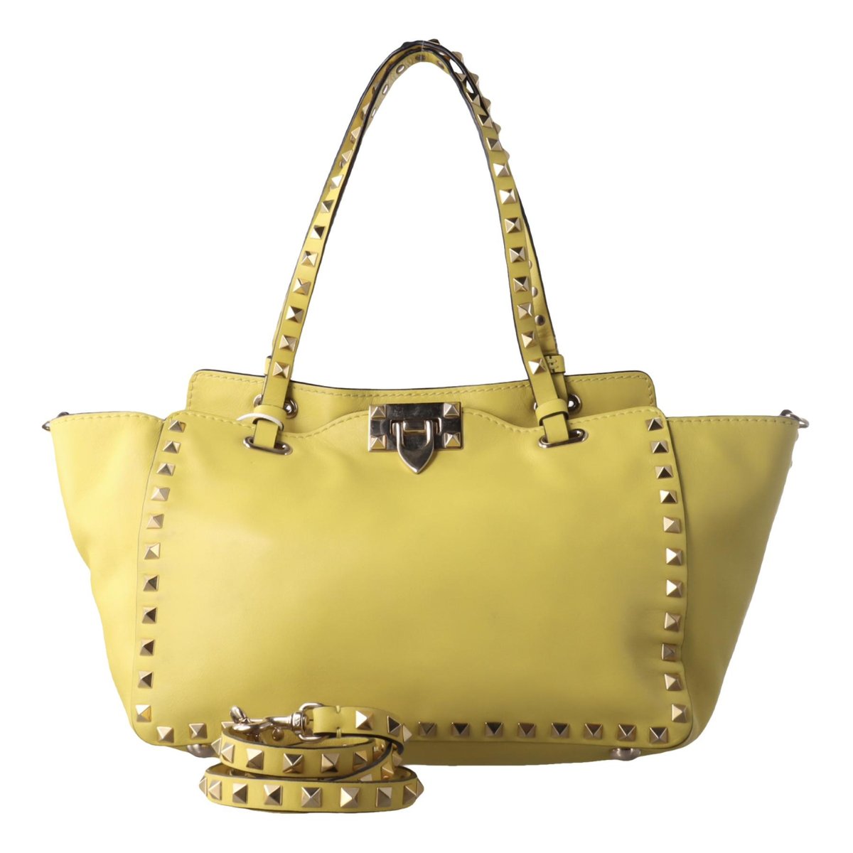 Micro Rockstud leather crossbody bag