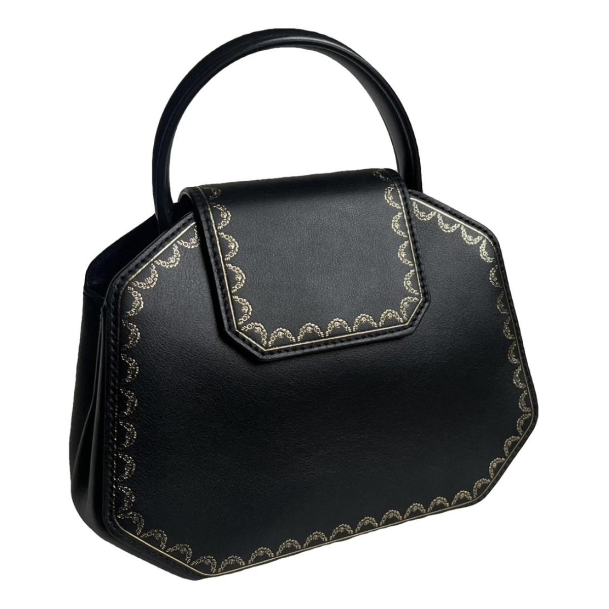 Guirlande leather handbag