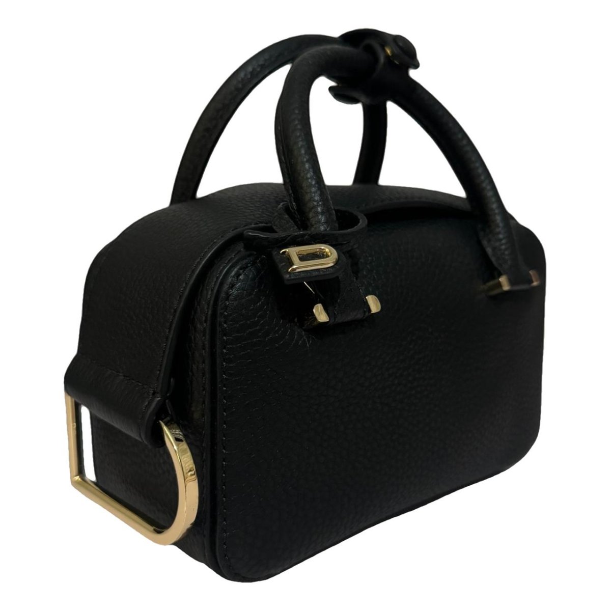 Cool Box leather crossbody bag