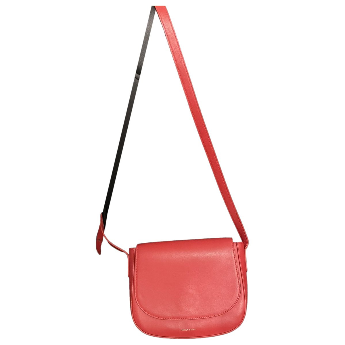 Envelope leather handbag