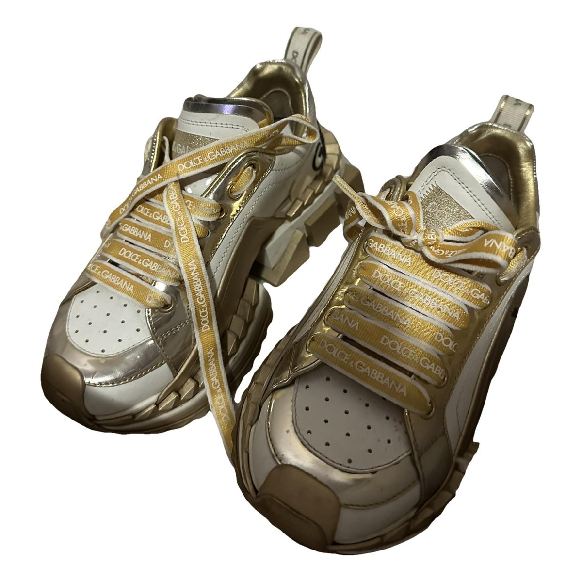 Super King leather trainers