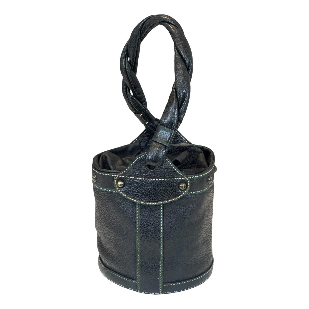 Palazzo Bucket leather handbag