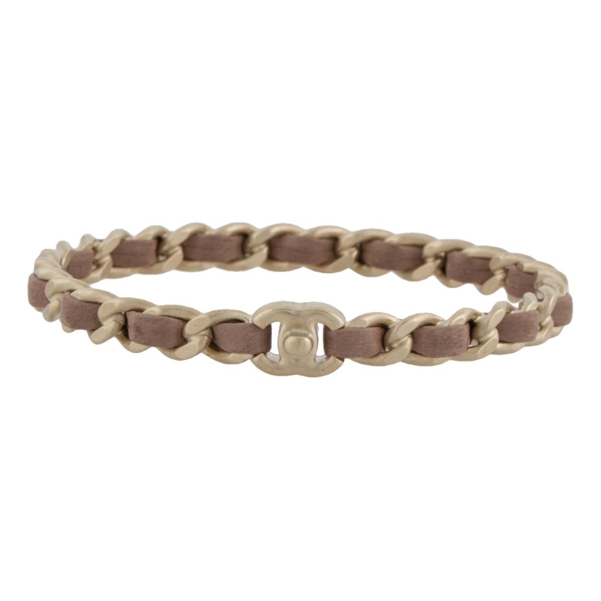 Matelassé leather bracelet