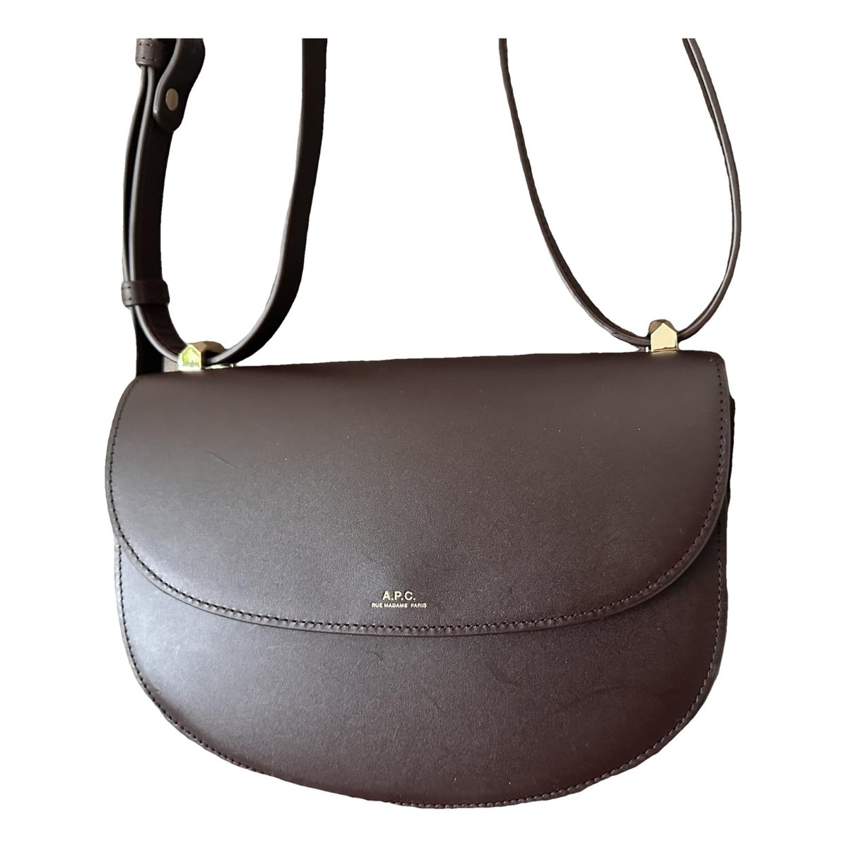 Genève leather crossbody bag