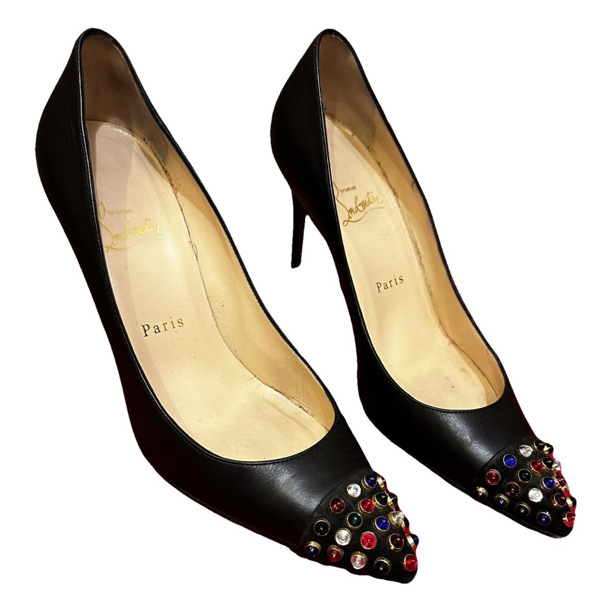 So Kate leather heels