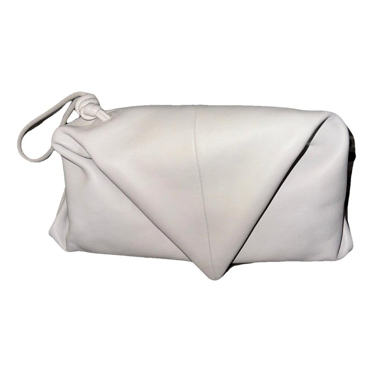 BV Trine leather clutch bag