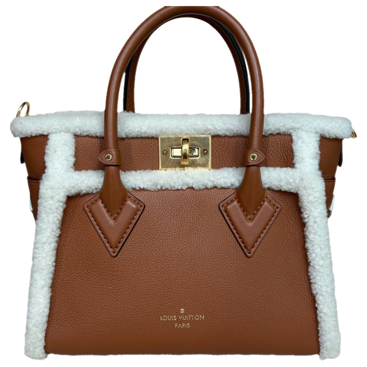 On My Side leather handbag