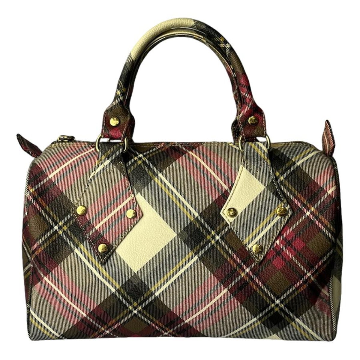 Derby vinyl handbag