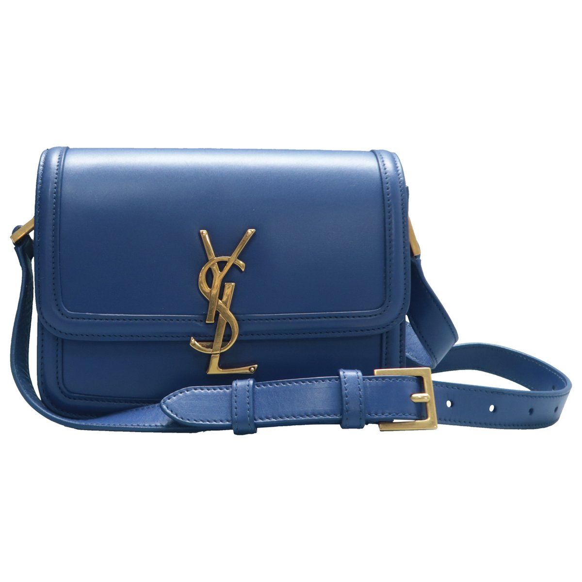 Solférino leather handbag