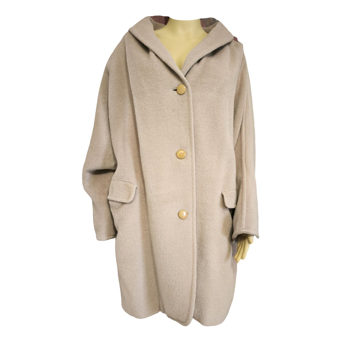 Teddy Bear Icon wool coat