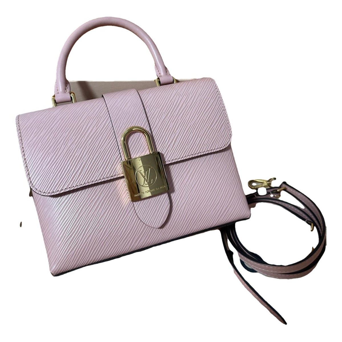 Locky BB leather handbag
