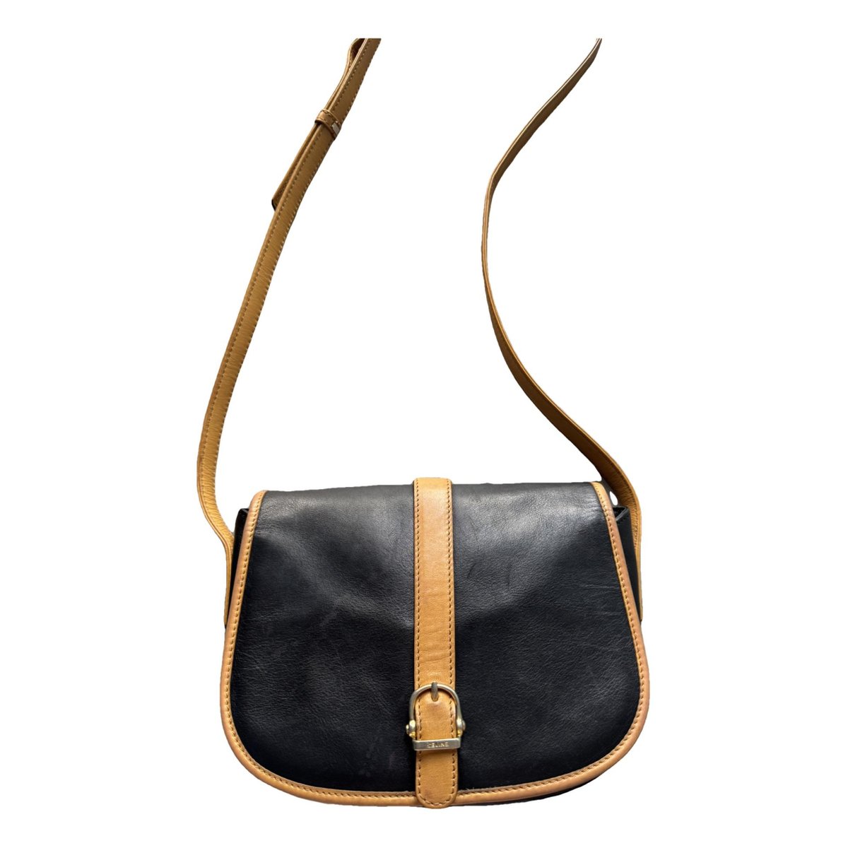 Classic leather crossbody bag