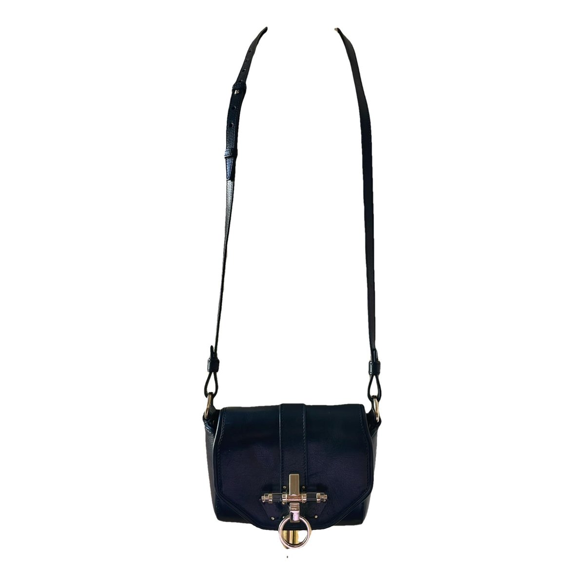 Obsedia leather crossbody bag