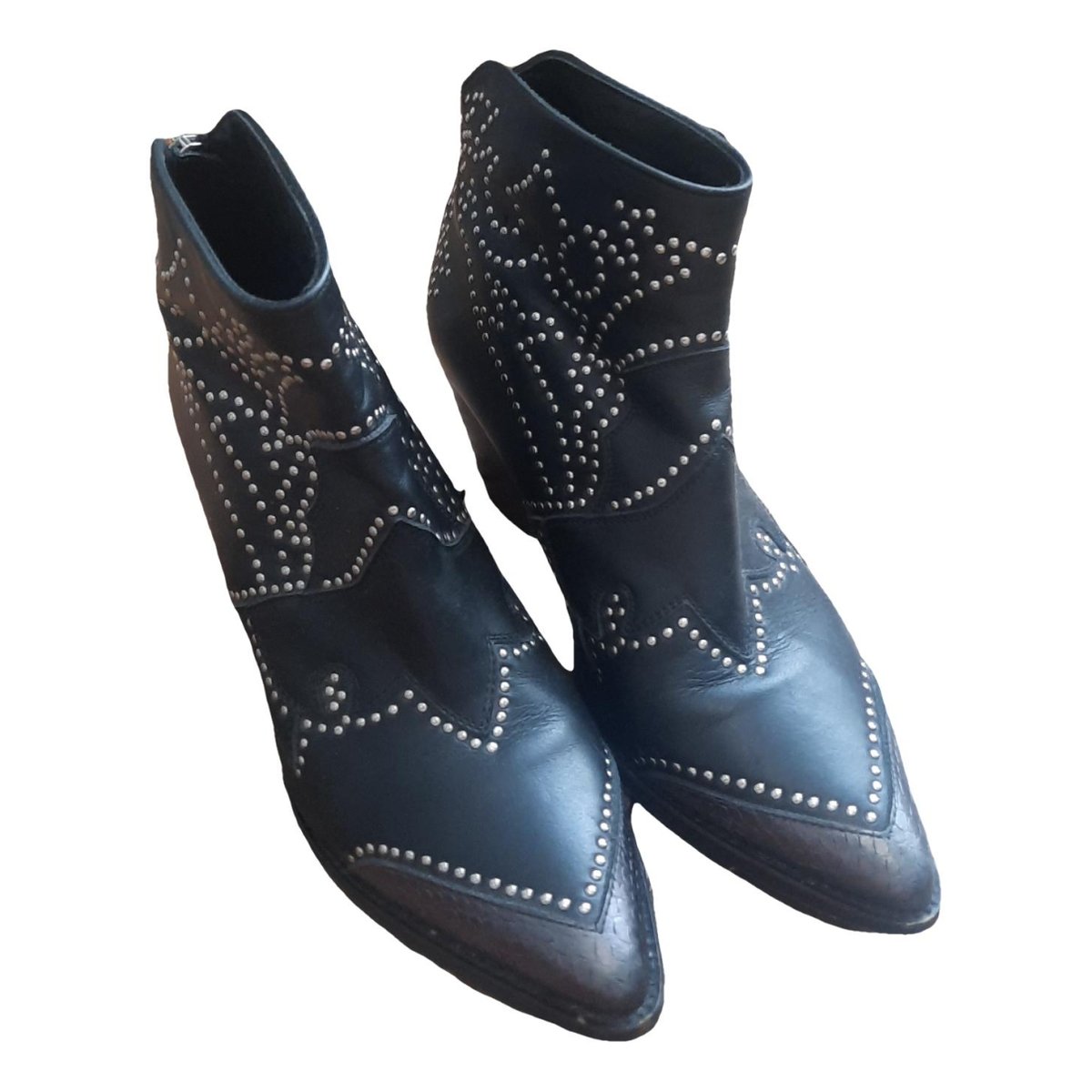 Molly leather cowboy boots