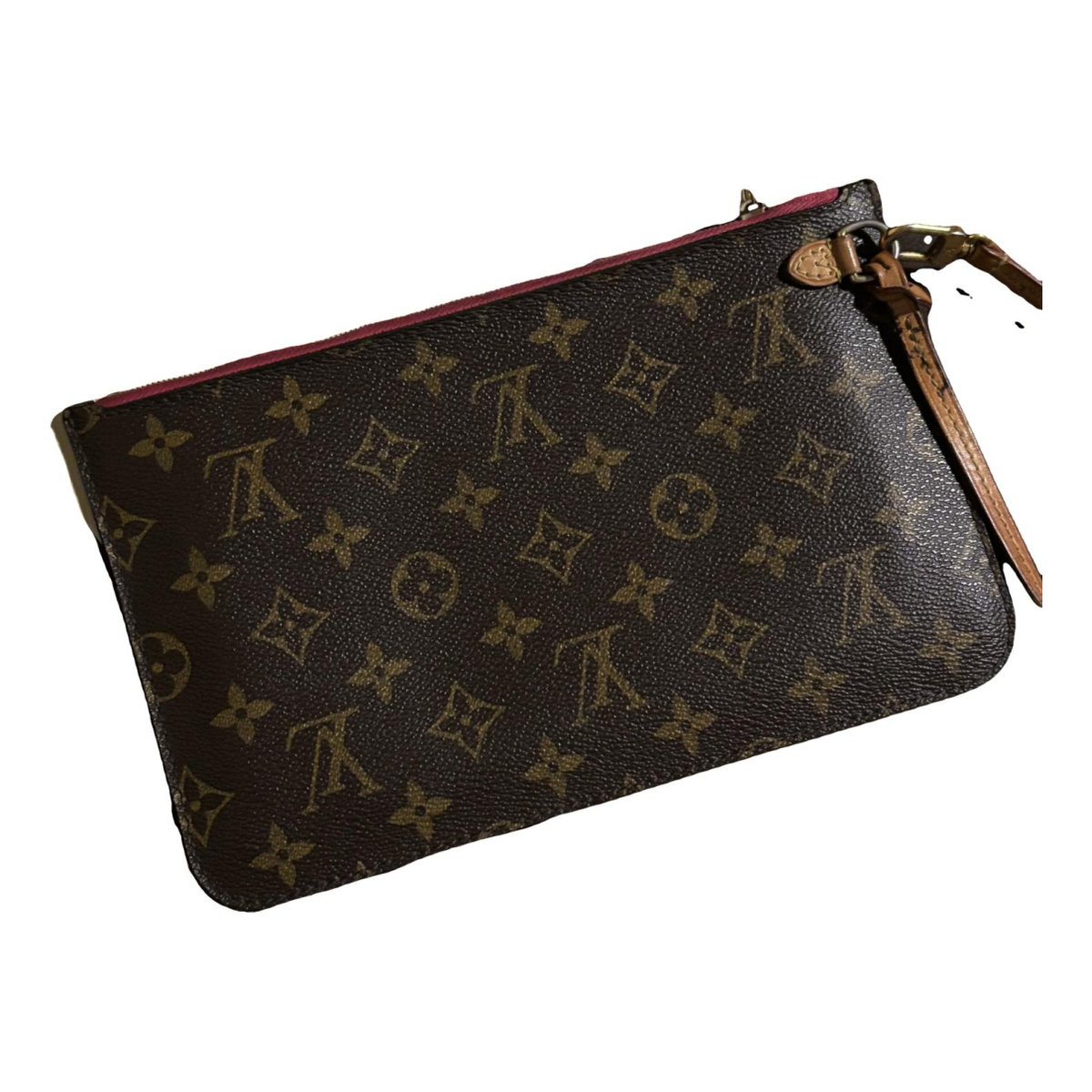Boulogne leather clutch bag