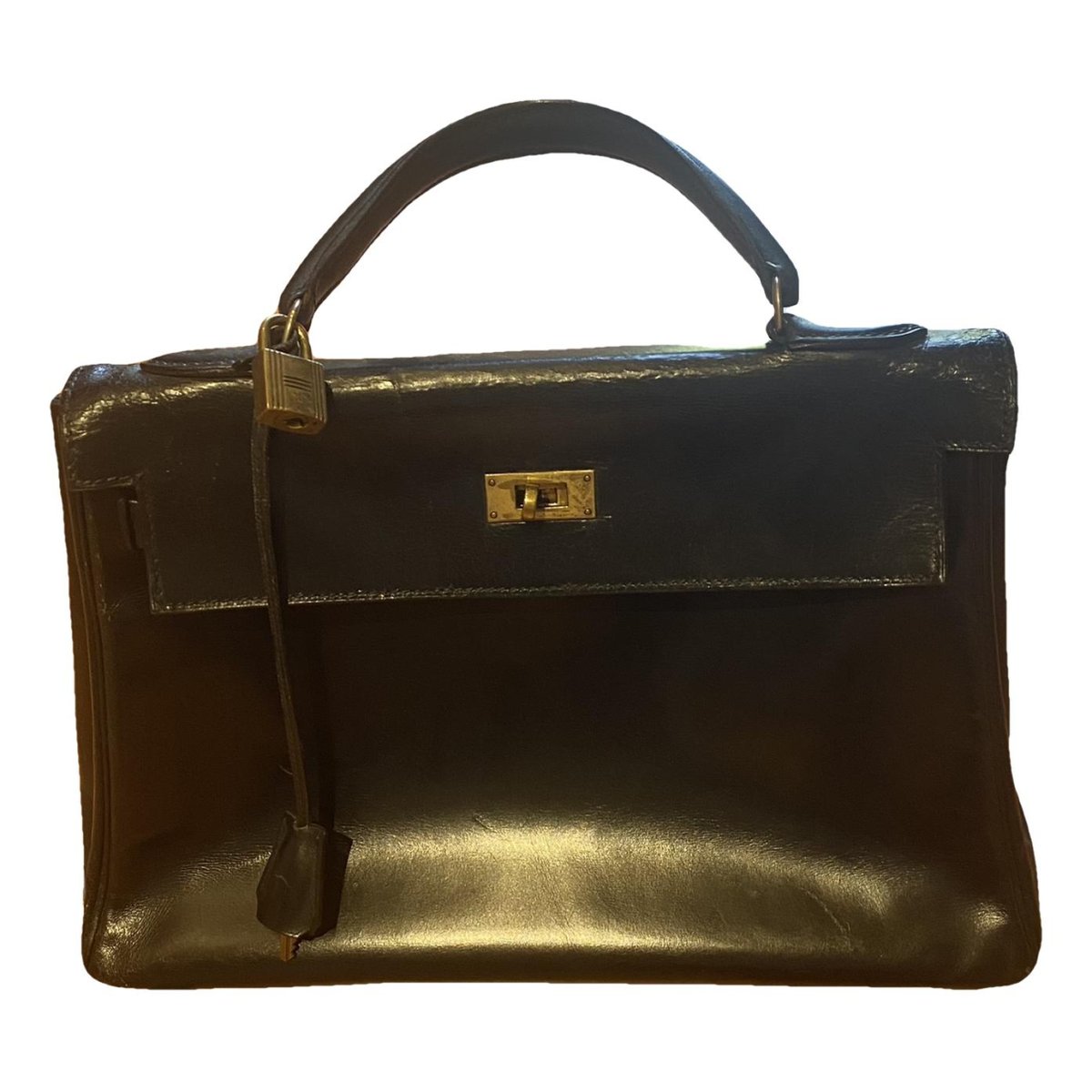 Kelly 32 leather handbag