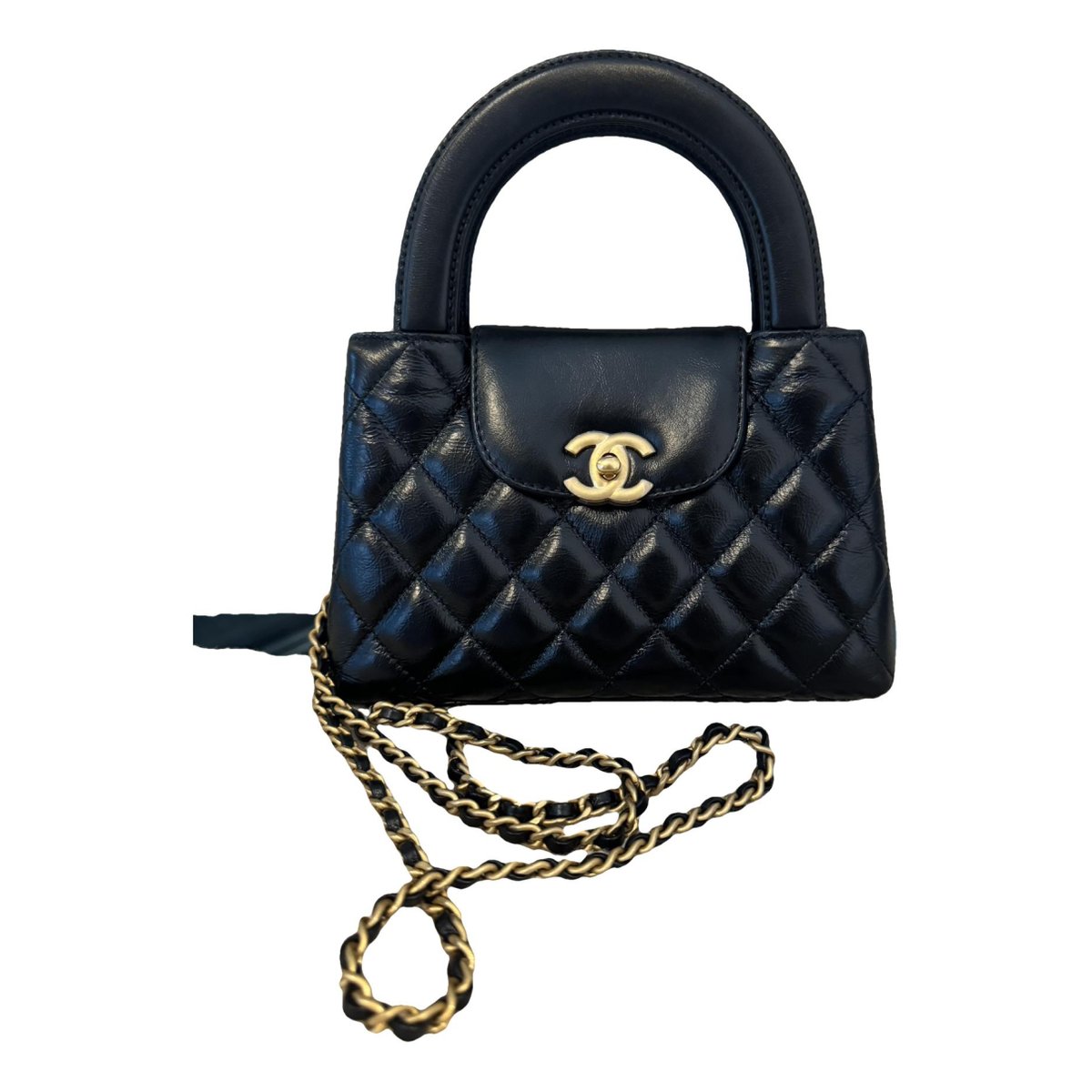 Mini Shopping leather bag