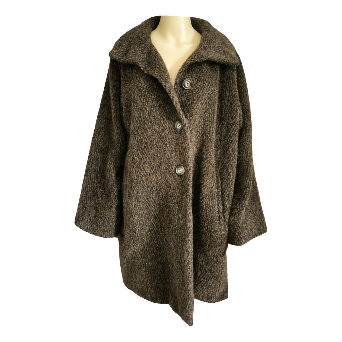 Teddy Bear Icon wool coat