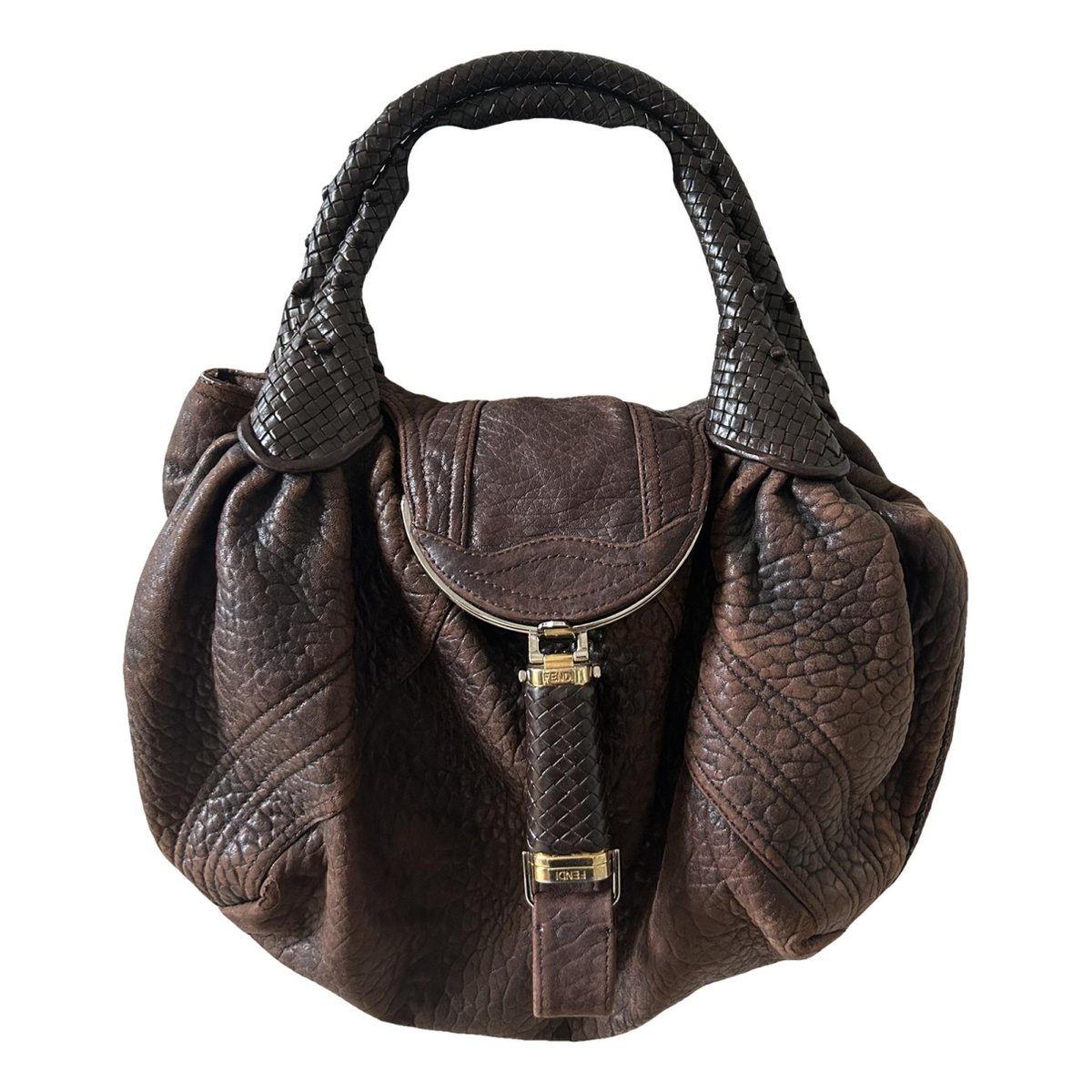 Spy leather handbag