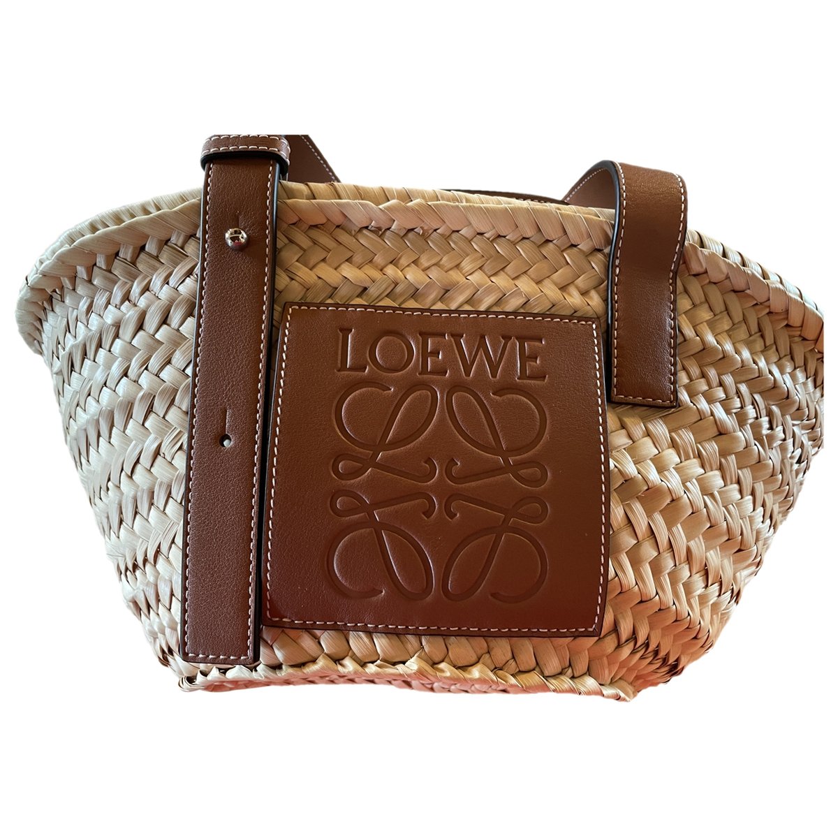Basket Bag leather tote