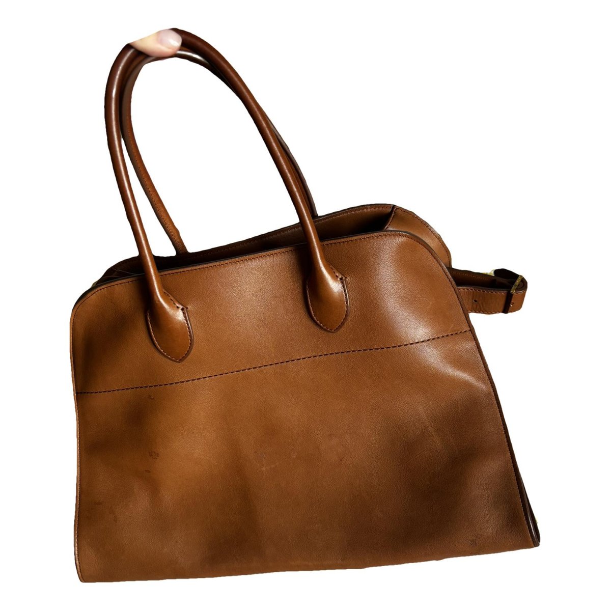 Margaux leather tote