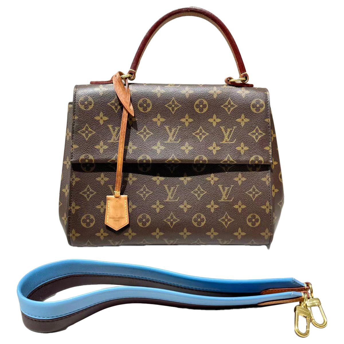 Cluny leather handbag