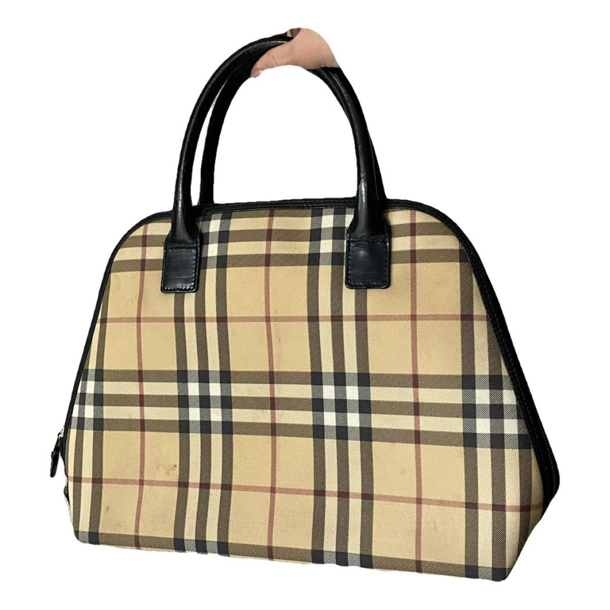 Orchard patent leather handbag