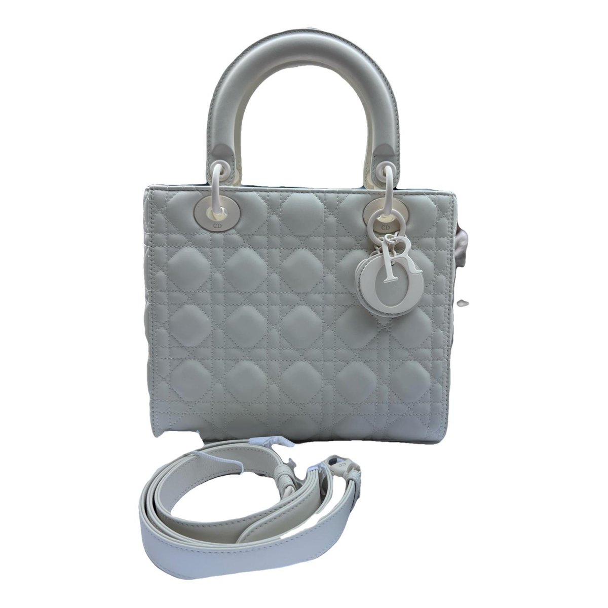 Lady Dior leather handbag