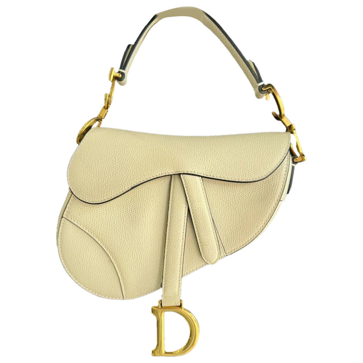 Saddle leather handbag
