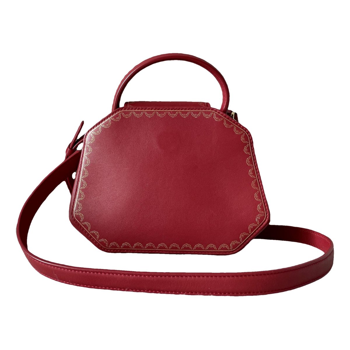 Guirlande leather handbag