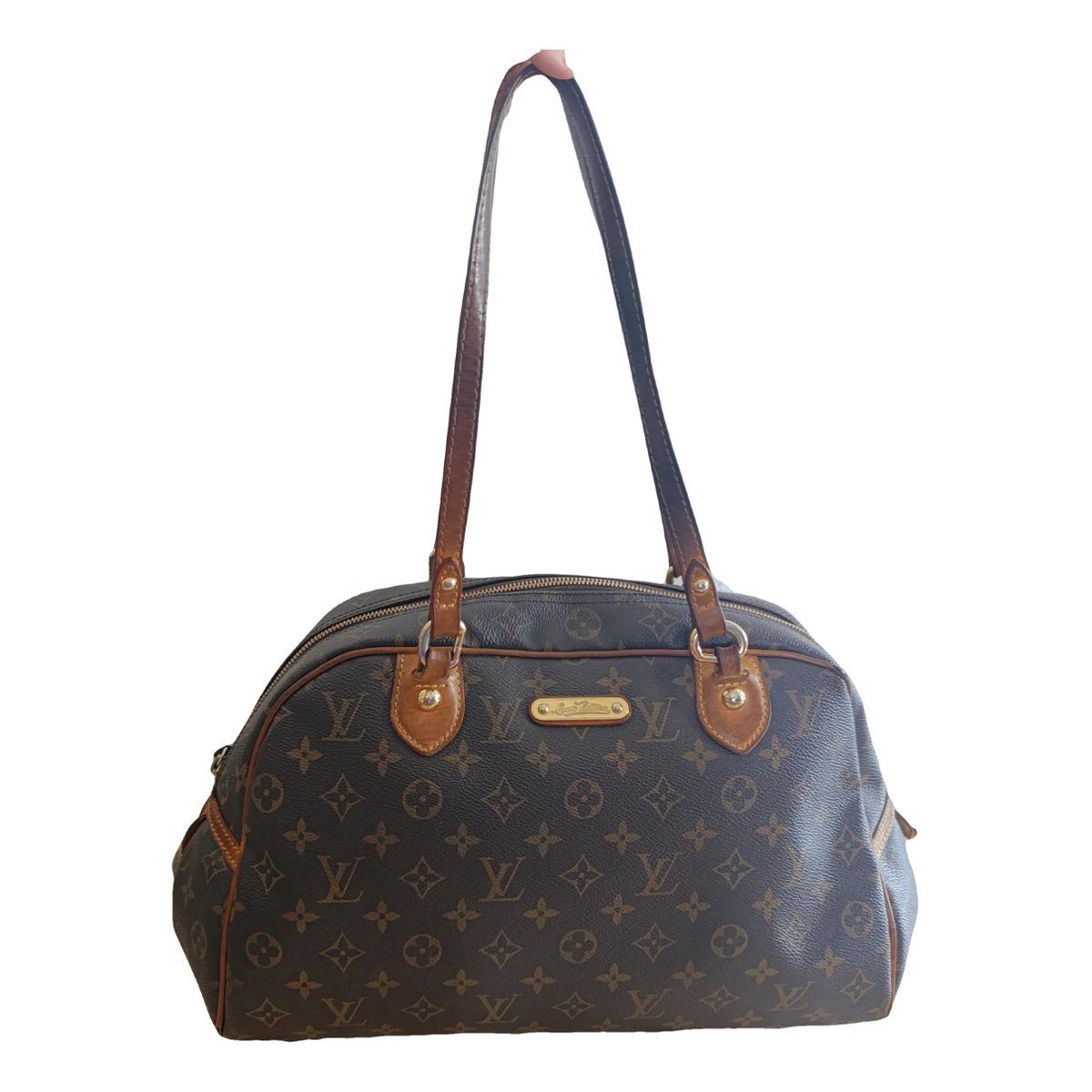 Montorgueil leather handbag