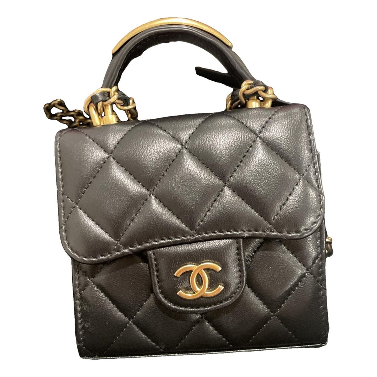 Timeless Classique Top Handle leather handbag