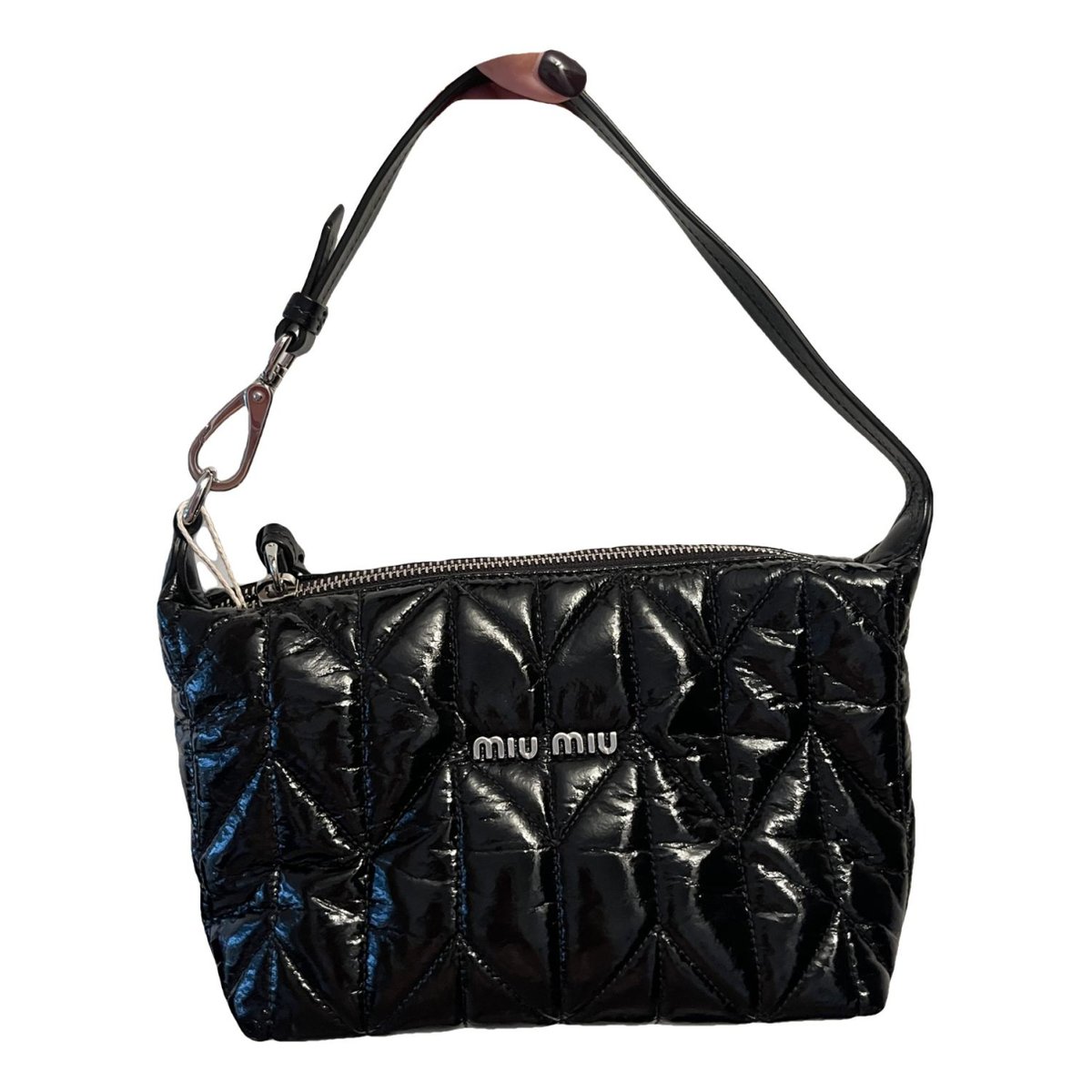 Miu Spirit patent leather handbag