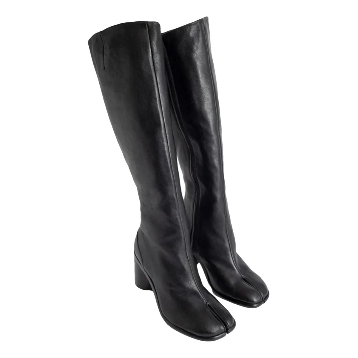 Tabi leather boots