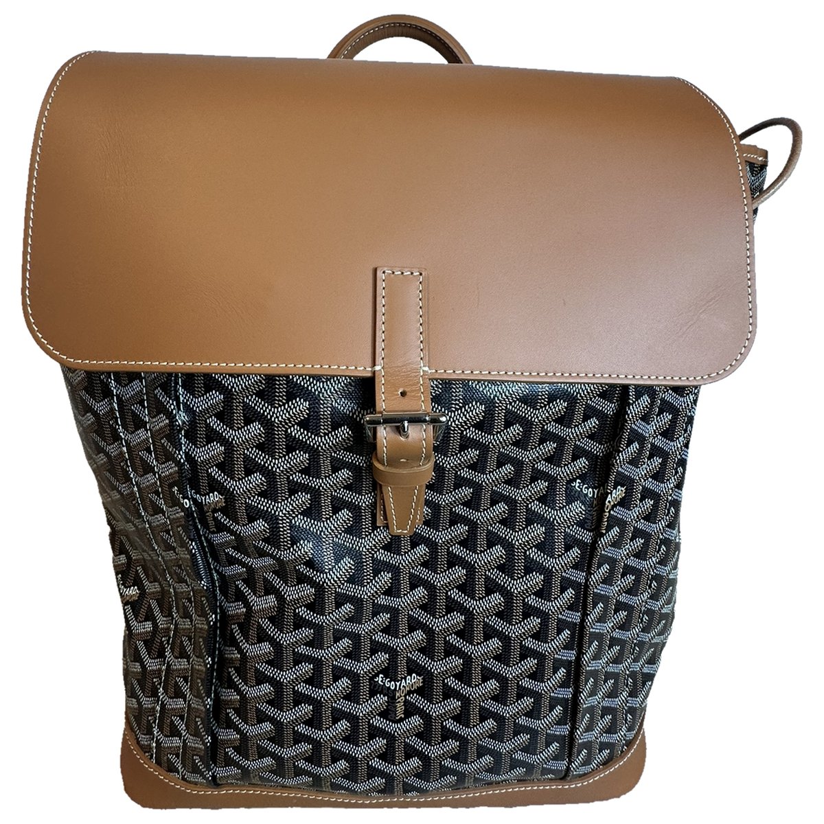 L’Alpin leather backpack
