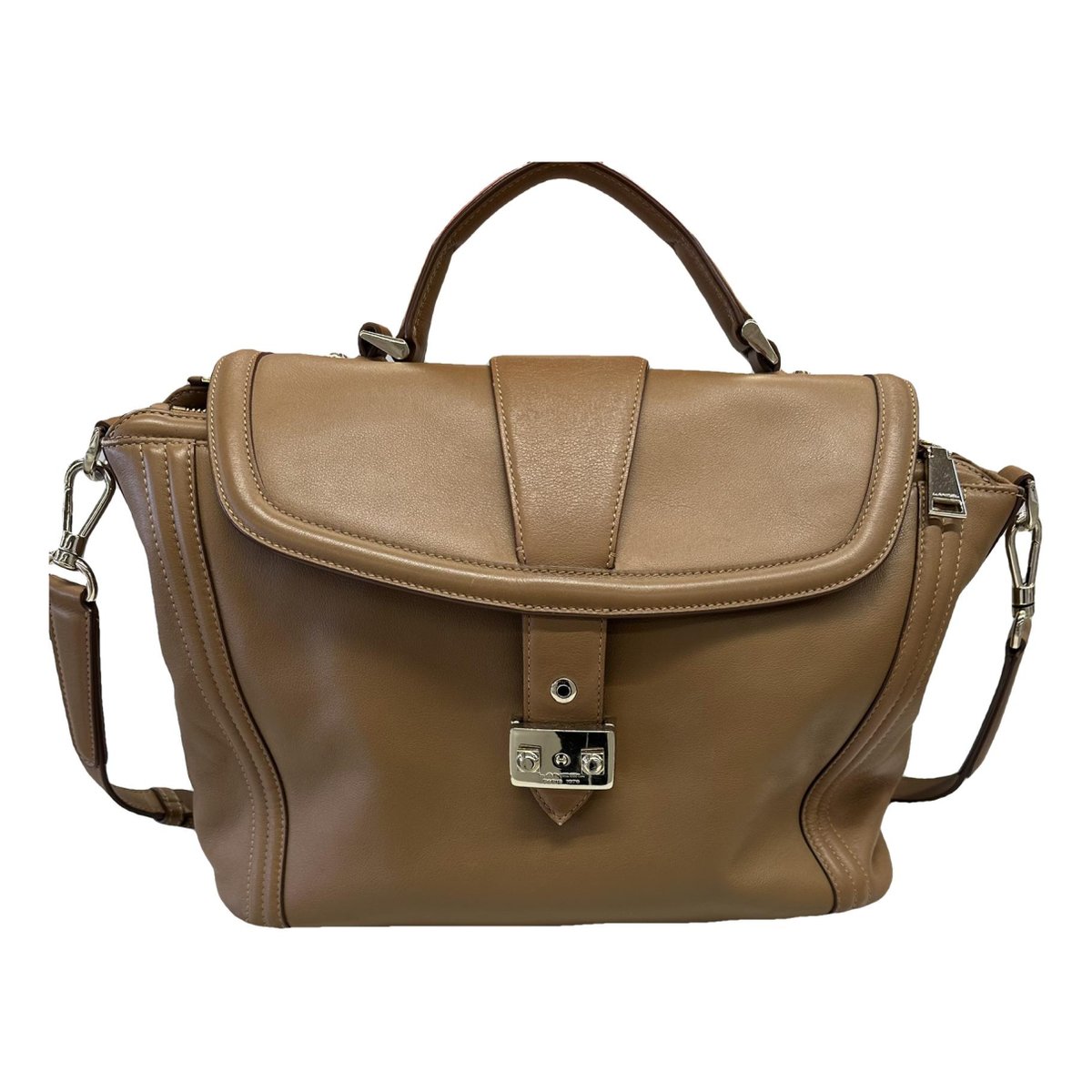 Josephine leather clutch bag