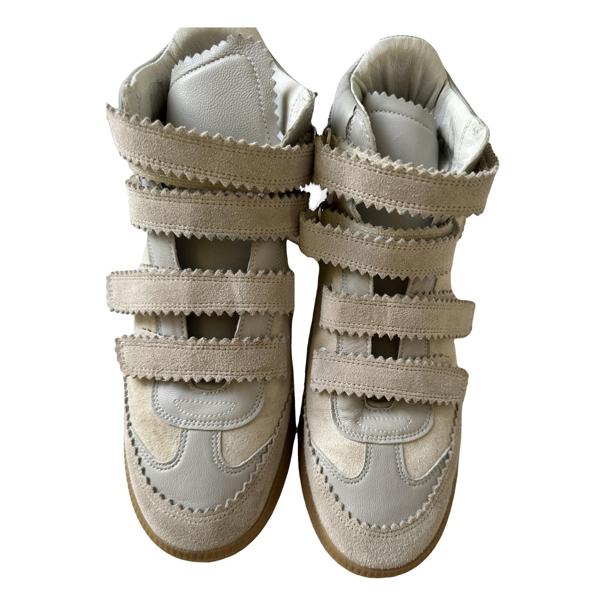 Bilsy leather trainers