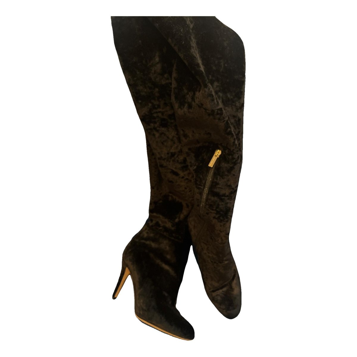 Marie velvet boots
