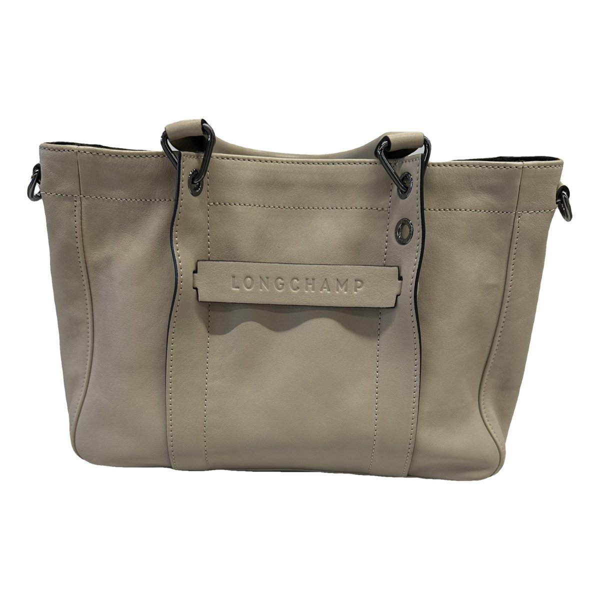 3D leather handbag