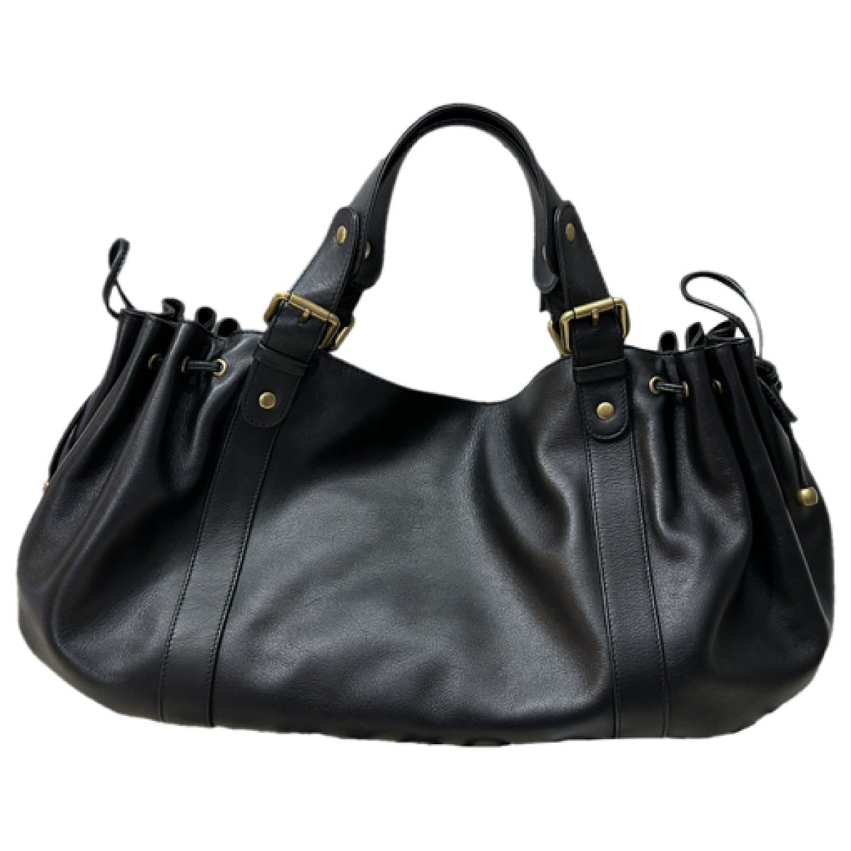 36 H leather handbag