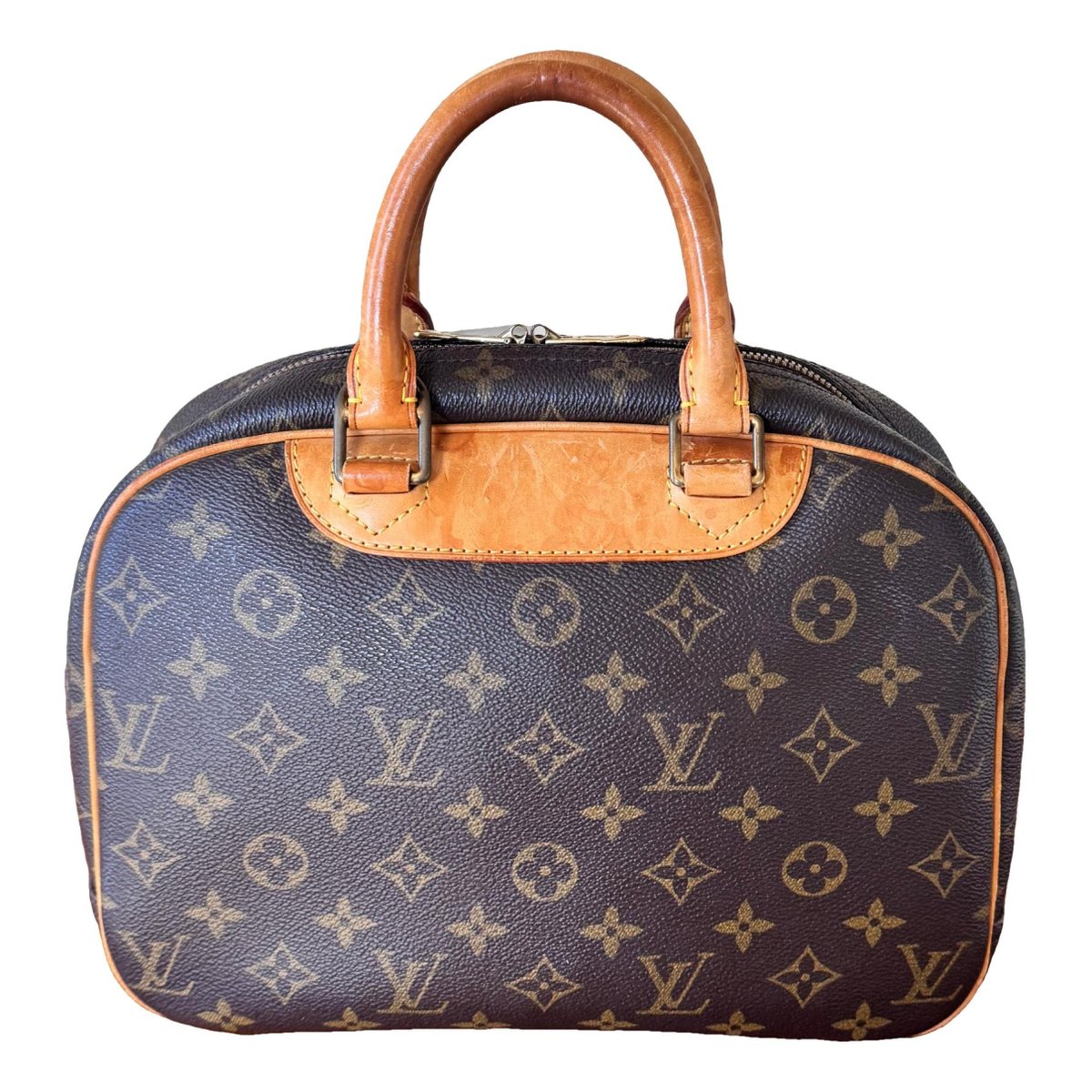 Trouville leather satchel