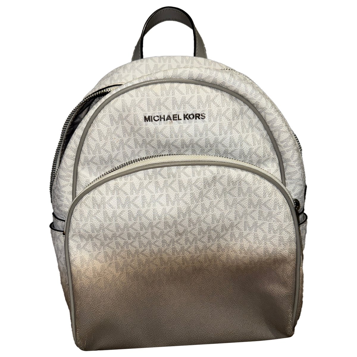 Abbey patent leather backpack