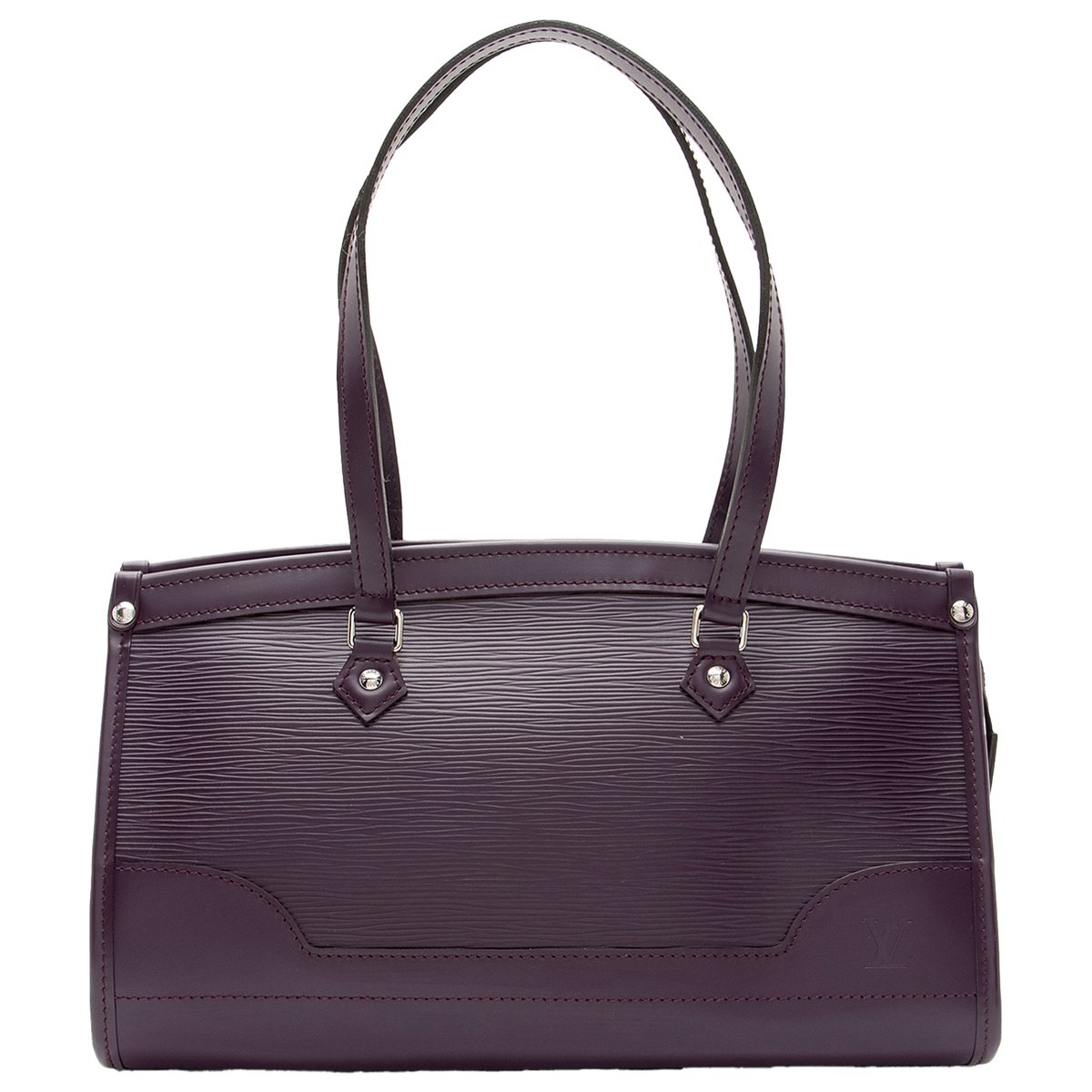 Madeleine leather satchel