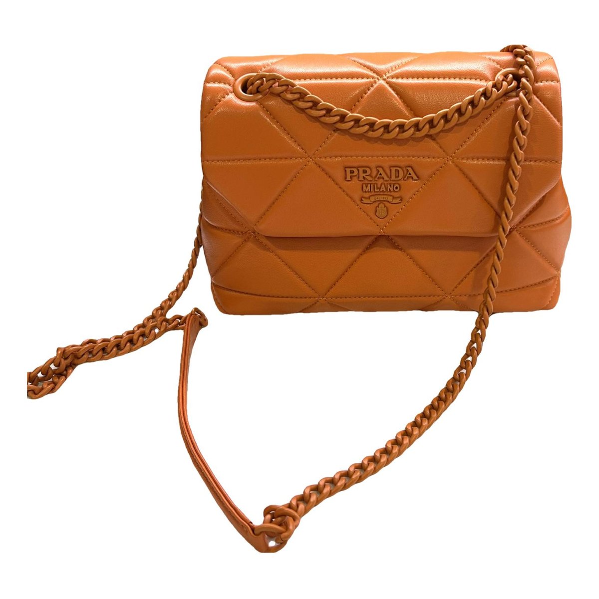 Spectrum leather handbag