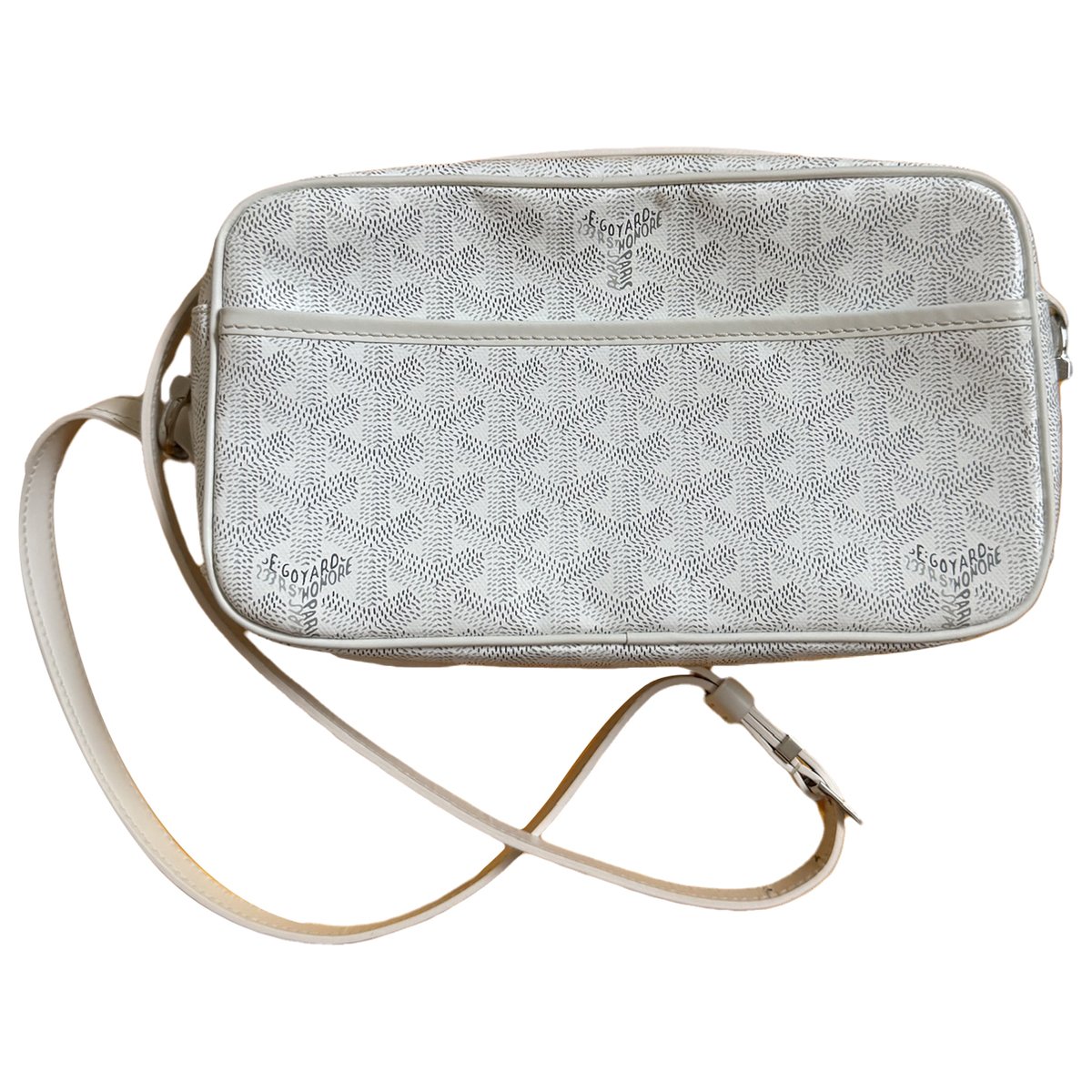 Cap vert leather crossbody bag