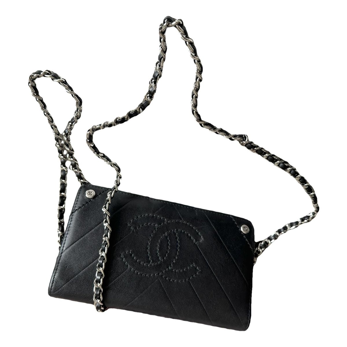 Trendy CC Wallet on Chain leather crossbody bag