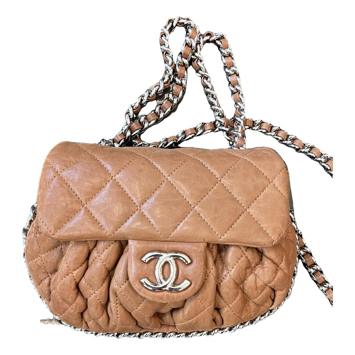 Chain Around leather handbag